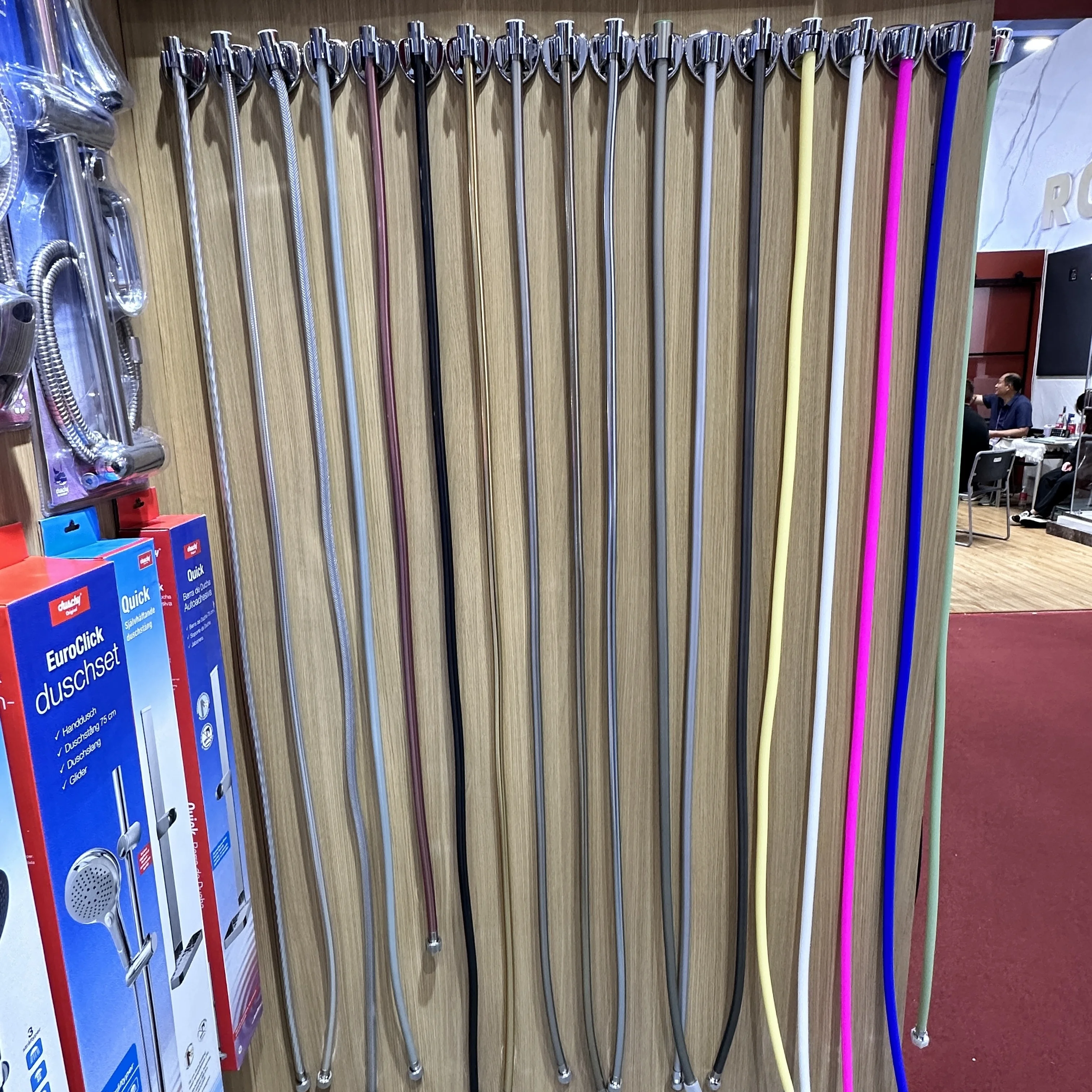 New Materials Silicone Shower Hose Flexible Non-Slip Piping Hose Ultra Soft Pure Color Silicone Shower Hose for Bath and Shower