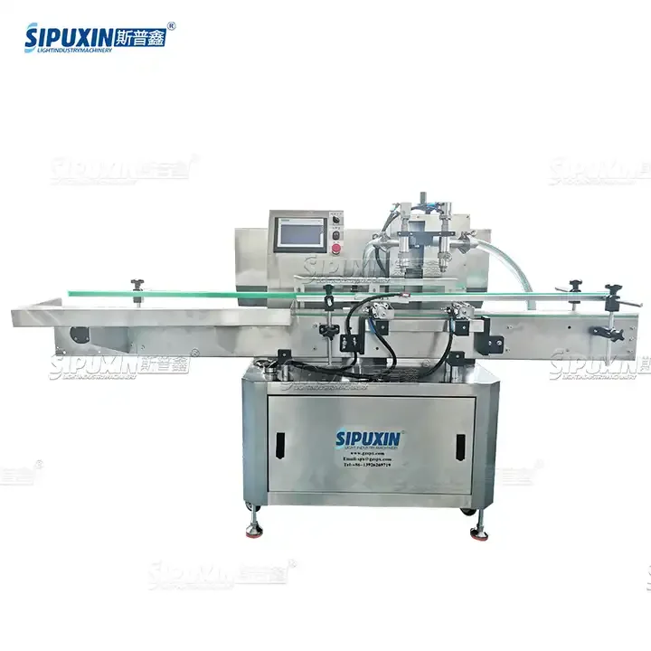 High Speed Rotor Pump Double Nozzle Liquid Filling Machine Cream Filling Machine