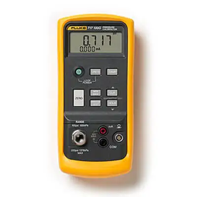 Compatible with non-corrosive Gases and liquids Long lasting battery life New switch test Fluke 717 Pressure Calibrator