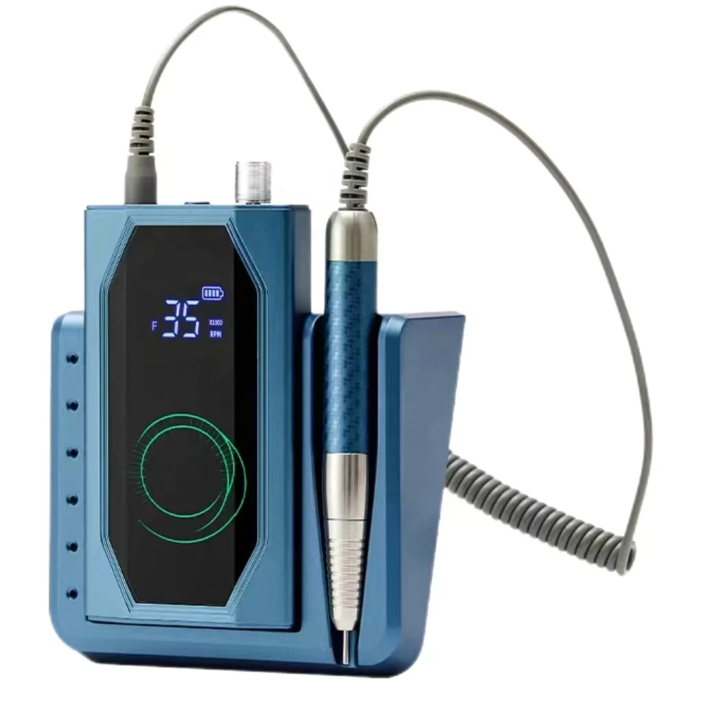 2024 NEW 40000rpm 85W High Power Wireless Charging Brushless Cordless Electric Manicure Nail Drill Machine