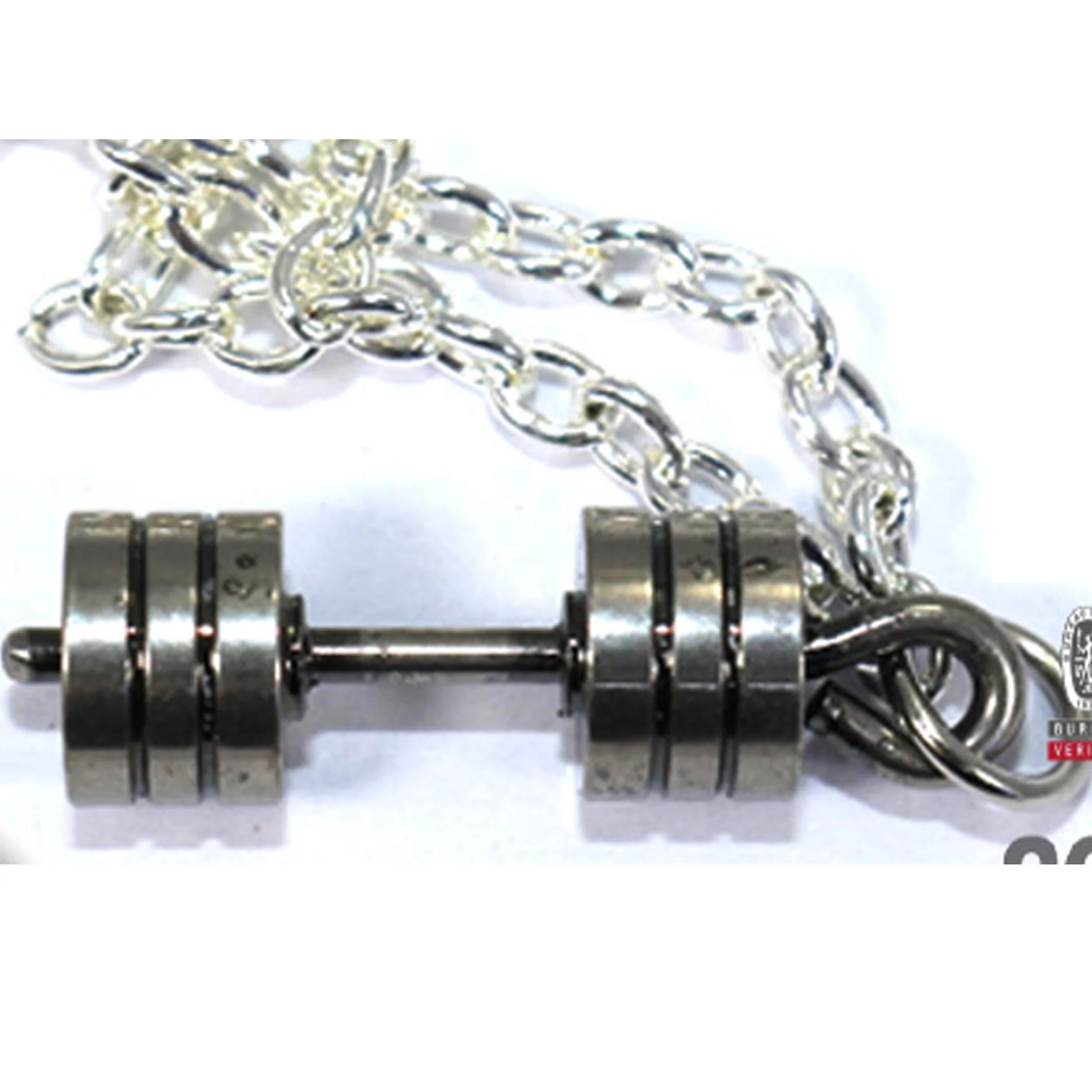 Fitness Sport Club Promotional Souvenir Gift Dumbbell Key chain 3D kettlebell shape for Gym gift