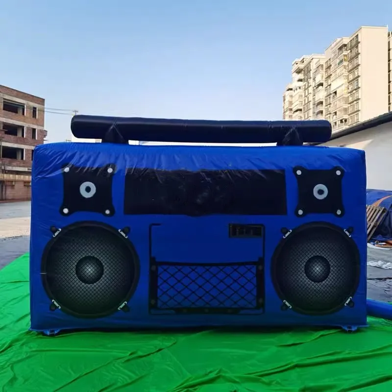 Customized Outdoor Big Inflatable Radio Model Promotional Advertising Inflatable Audio Recorder For Sale