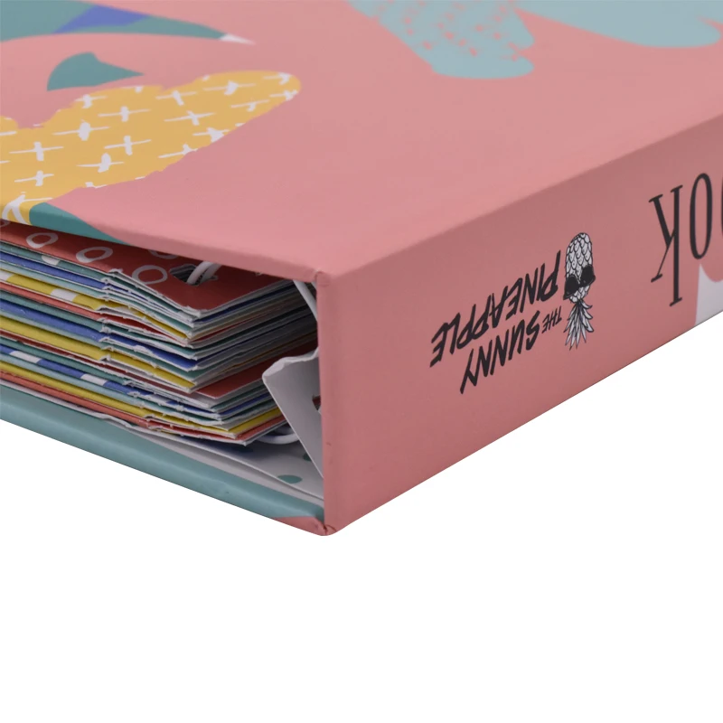 Customized Notebook Diary Wire Binding Hot Stamping Foil Journal Agenda Hardcover Spiral Notebook