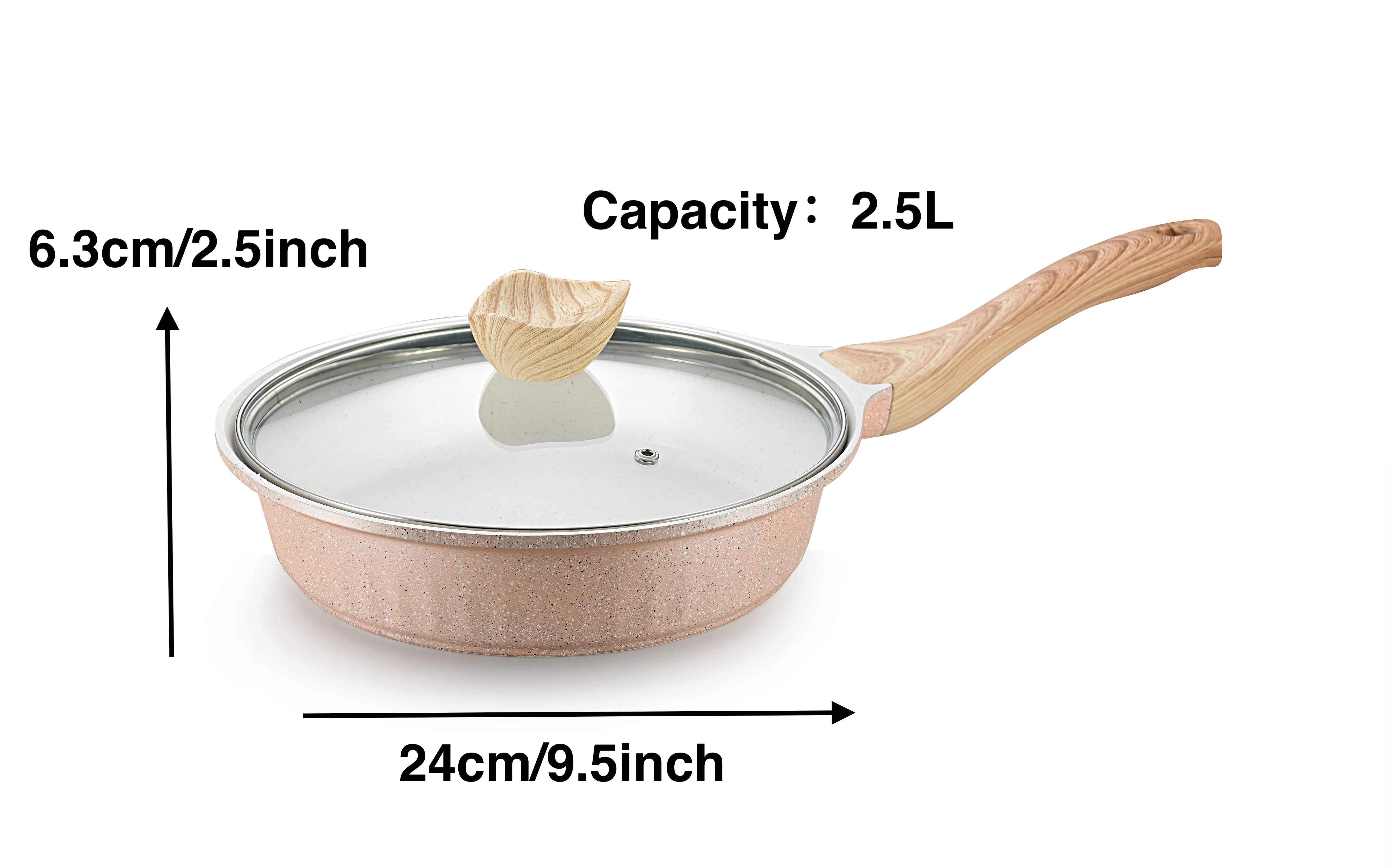 Fast Delivery Soup Pots Non-Stick Kitchen Cookware Sets Cooking Pot Casting Aluminium Pot With Lid