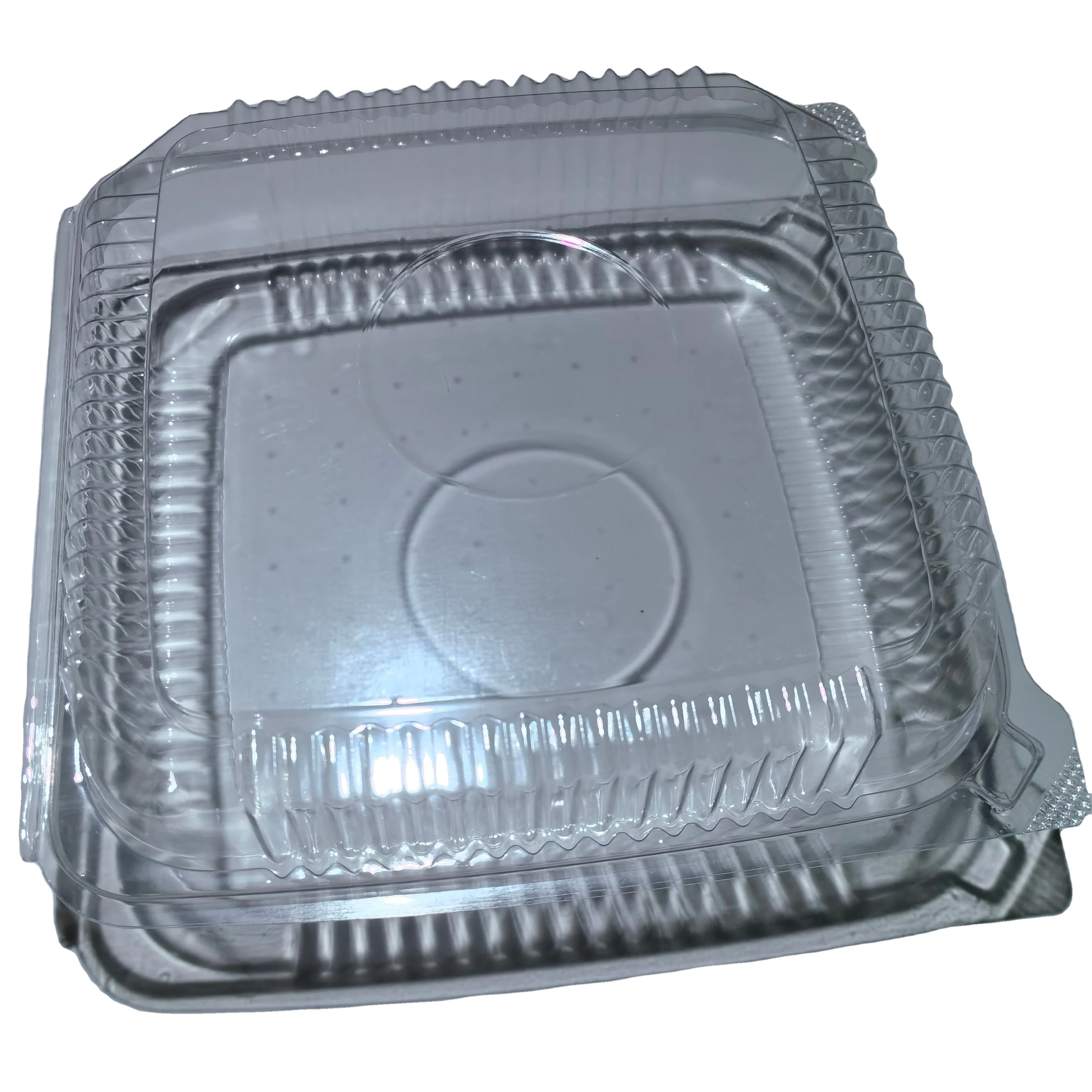 Контейнер для еды в микроволновой печи, коробки для гамбургеров для домашних животных, одноразовый прозрачный пластиковый контейнер для еды с крышкой