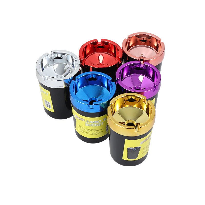 Plastic Ashtray Car Using Portable New Smoking Wholesale Cigar Ashtray Cup ABS Cheap Ashtray with Lid