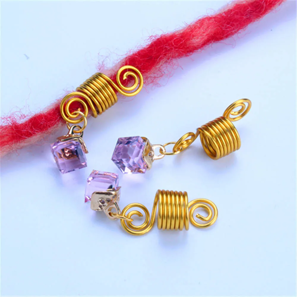 Jachon новые золотые украшения для волос подвеска витая коса кольца винтажный сплав весенний набор Бриллиантовая тиара Розовый кристалл кольцо