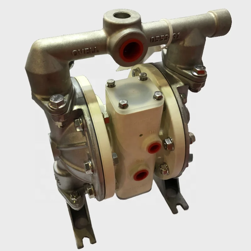 America OVELL A05A 1/2' Aluminum Mini Effluent Pumps/ Air-driven Diaphragm Pump for wastewater treatment