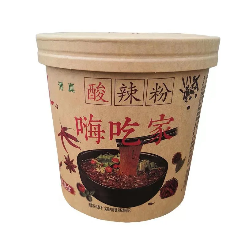 Горячая и кислая лапша Hi Chijia халяльная быстрого приготовления