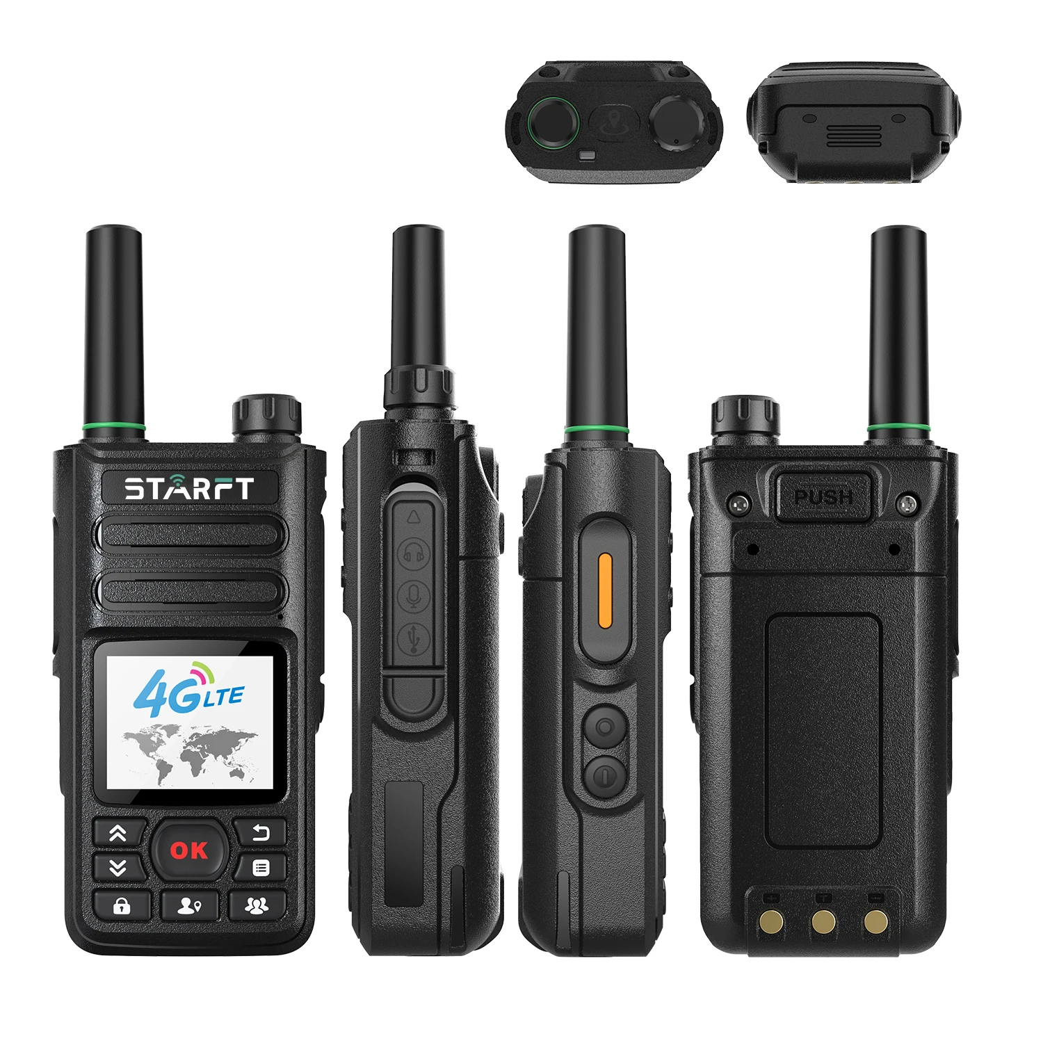 Starft New Arrival P5 Zello Platform Android 4G Network Two Way Radio LTE GSM  5000km Range Poc Walkie Talkie