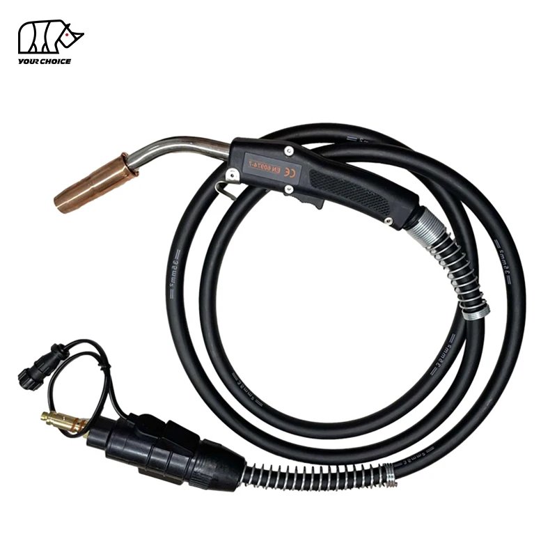 Вывеска с газовым охлаждением 200Amp CO2 евро разъем MIG Gun Antorcha TW200 Сварочная горелка TW