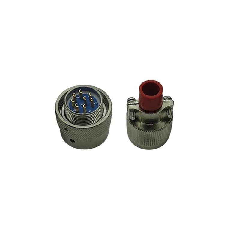 Plug Y50EX-1208TJ2P1/Socket Y50EX-1208ZK11-2P1 aviation plug Round Socket With Clamping Body military Electric Connector socket