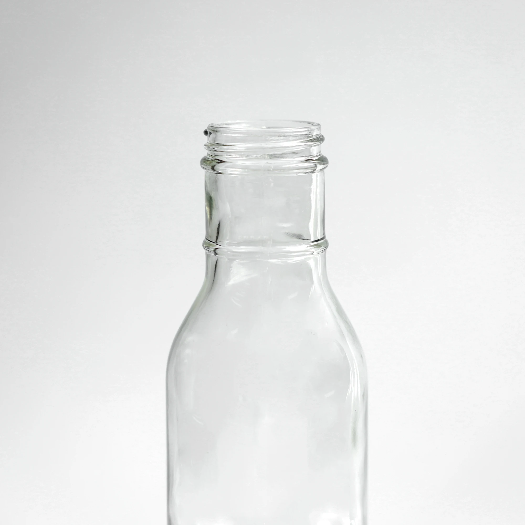 transparent  beverage bottle  with screw cap use for milk,juice