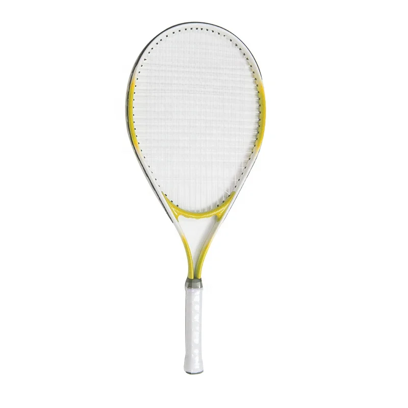 Дешевая алюминиевая теннисная ракетка по индивидуальному заказу, оптовая цена на рекламную акцию