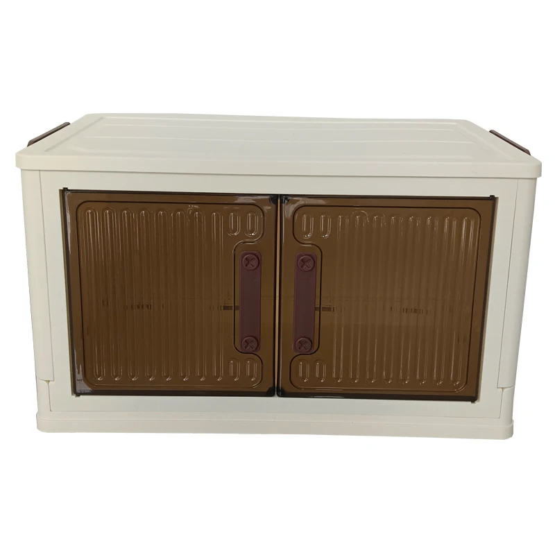 Cheap PP Plastic Storage Cabinets with Sturdy Wheels For Multi-use