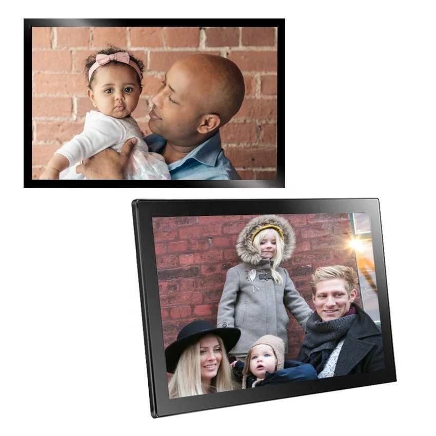 Family chinese sex square acrylic digital picture photo frame video wifi 7 10 15 30 32 inch mini digital photo frame with wifi
