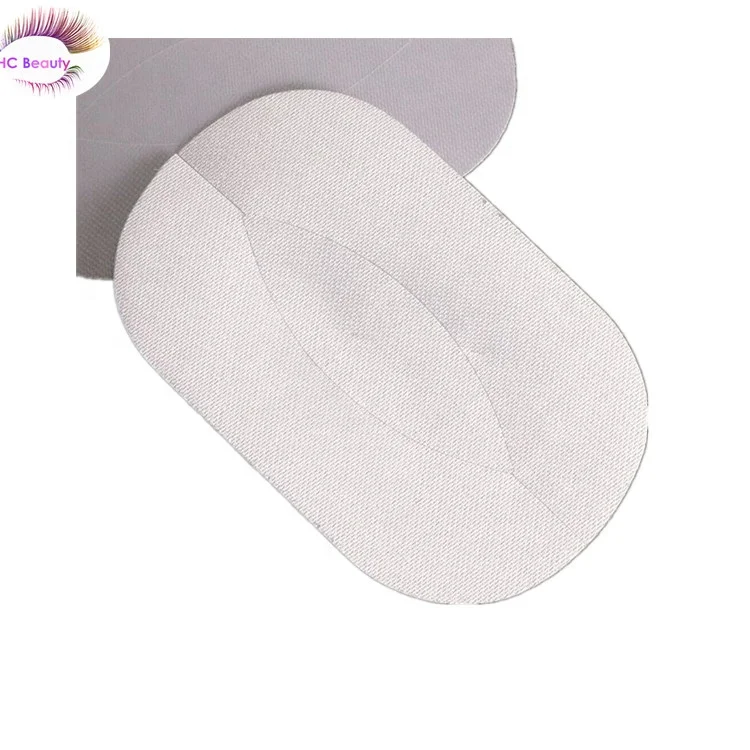 Factory Direct,50 pairs lint free simple and cheapest silk under eyepatches eye pads stickers for eyelash extension