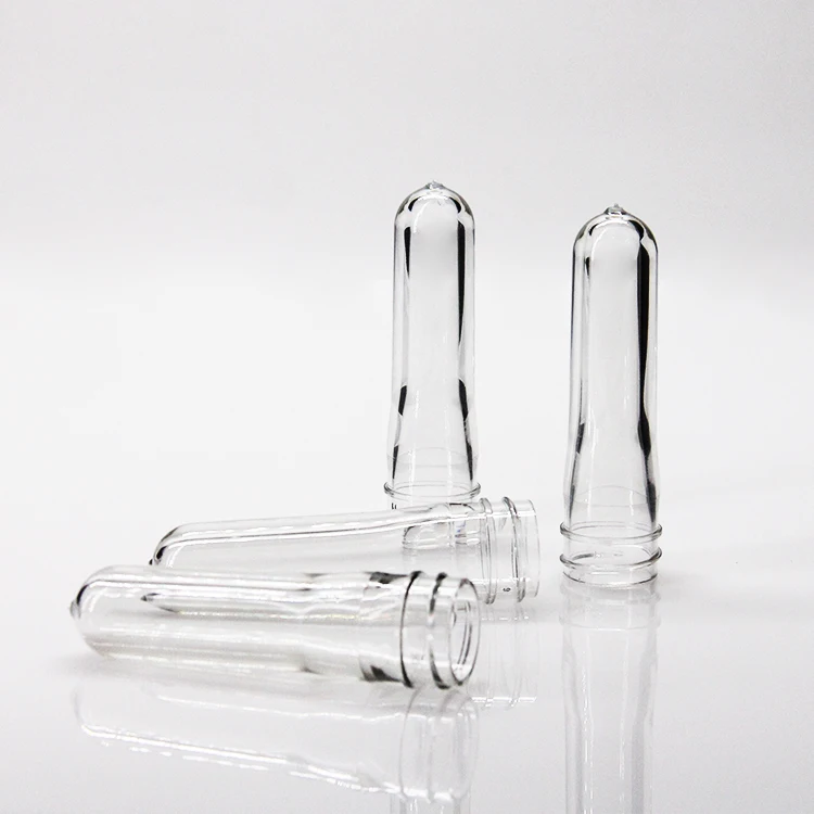 China Manufacturers Food Grade 120Ml 100Ml Small PET Plastic Preform Tube For Blowing Water Bottles