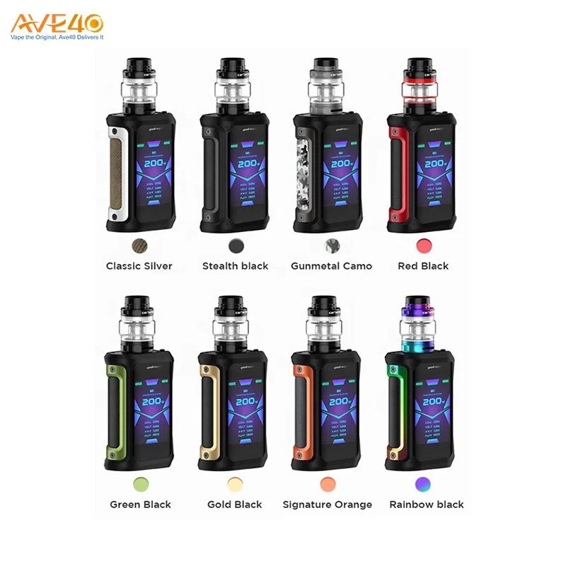  Оптовая цена на набор Geekvape Aegis X 200 Вт TC с емкостью