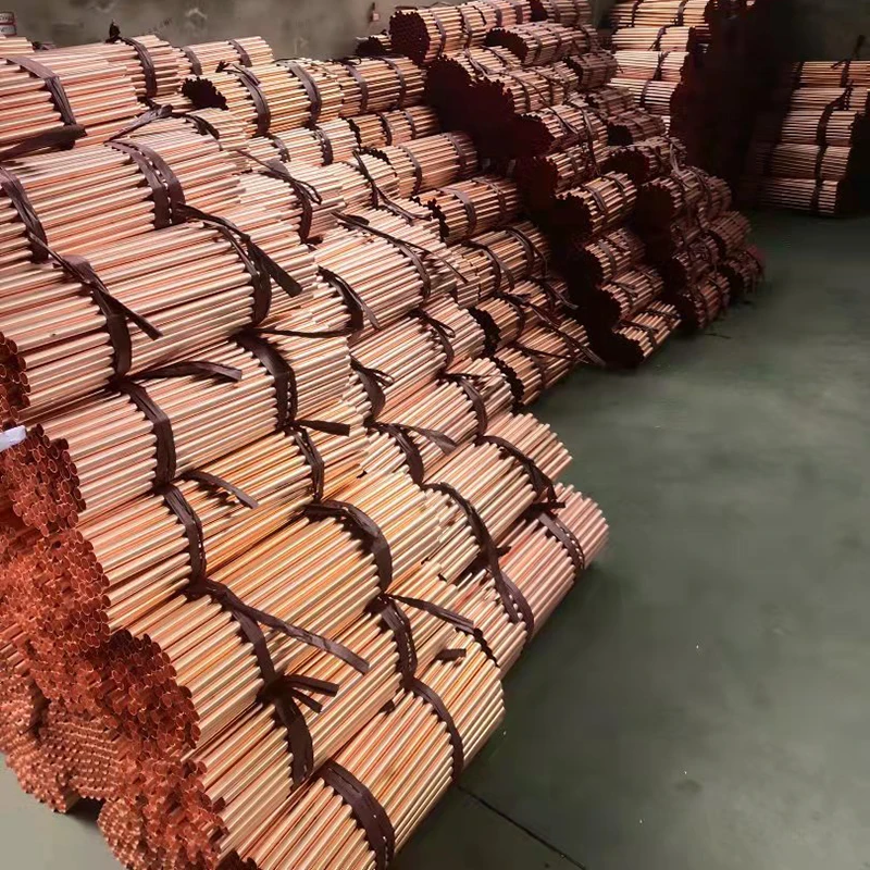 5/8 12mm Insulated Copper Tubes Diameter Straight 28 Mm 25m Copper Pipe