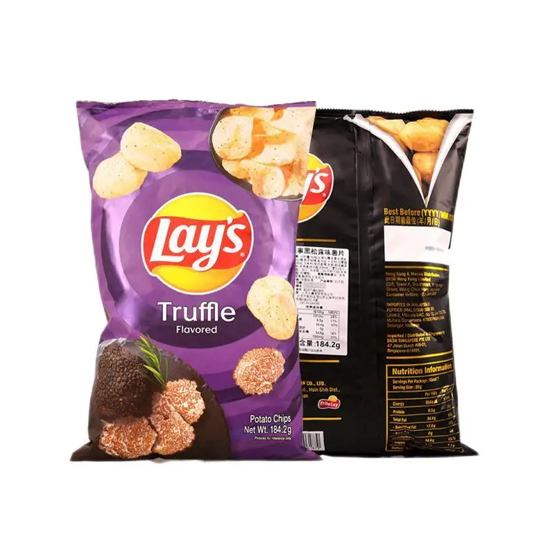 Тайваньский черный трюфель 184,2 г откладывает картофельные палочки, экзотические закуски, китайские закуски, таро закуски