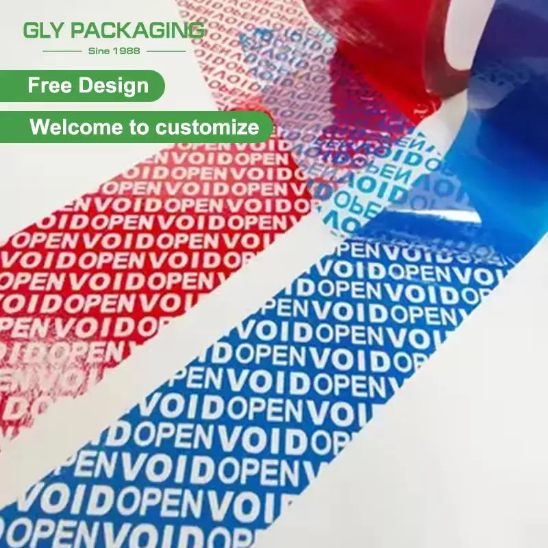 custom tape with logo packaging high viscosity transparent logistics packaging tape