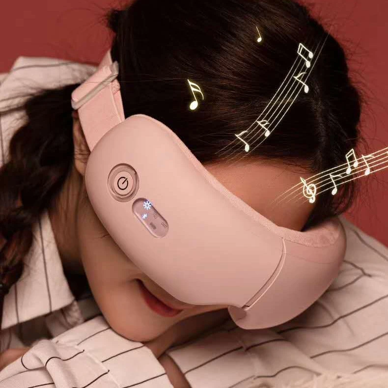 
heated air pressure with music wireless vibrative accpressure reghargerable eye massager 