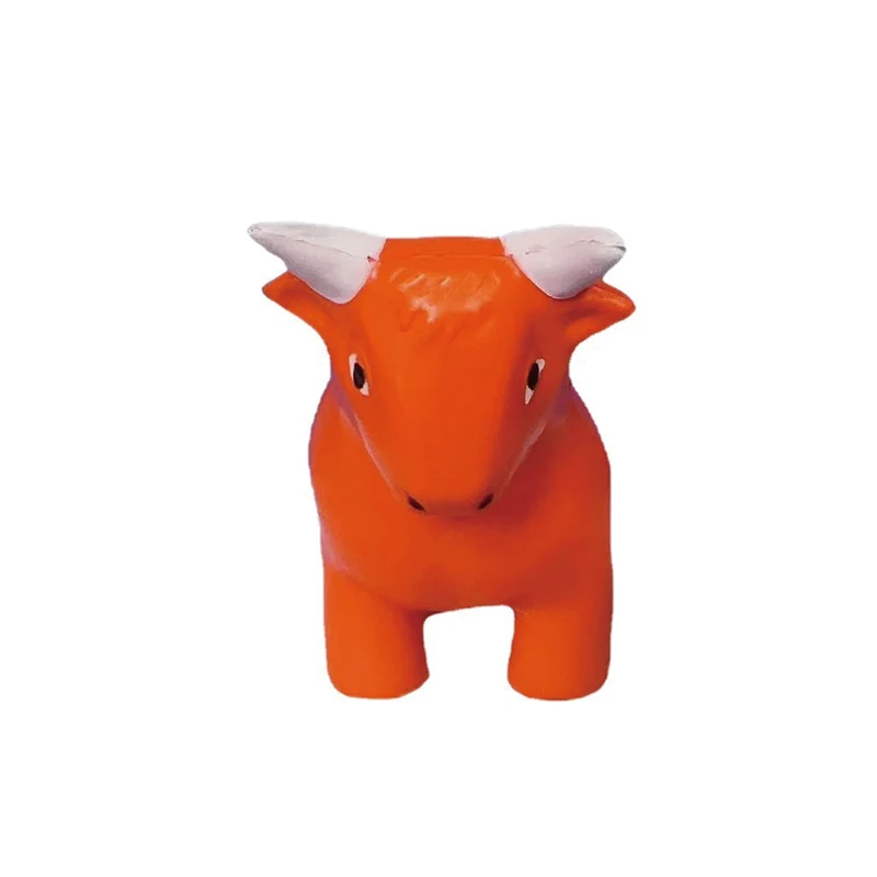Custom logo PU anti stress bull stress ball Cow Custom Stress Ball