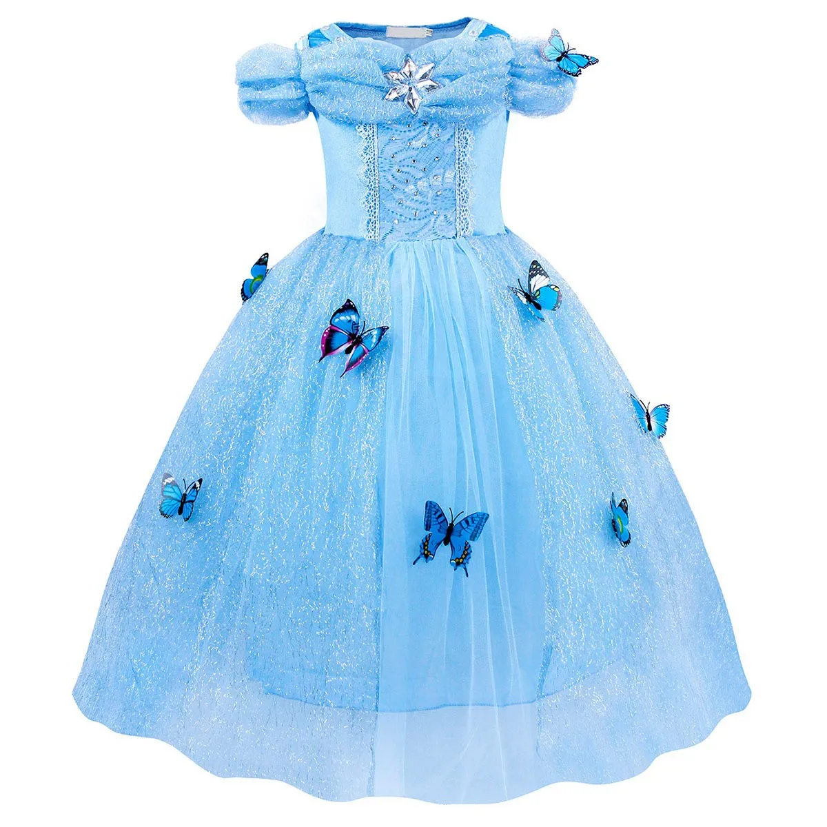 Christmas Carnival Party Disguise Children Princess Dress for Girls
