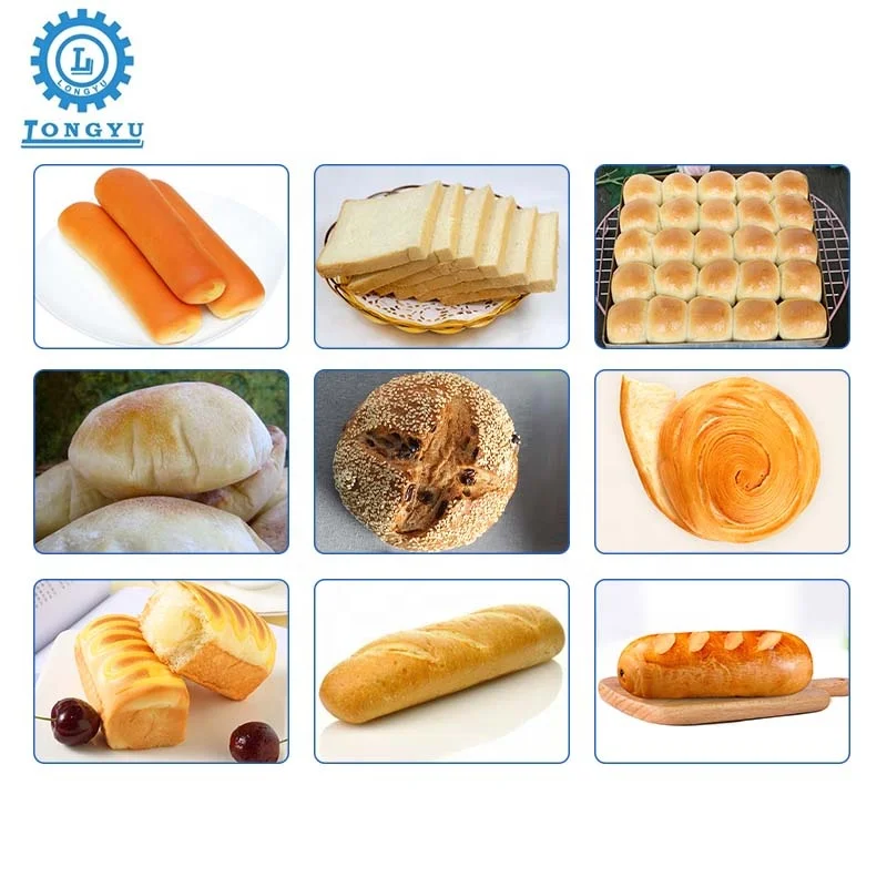 Automatic Production Bread Line Bread Maker Machine