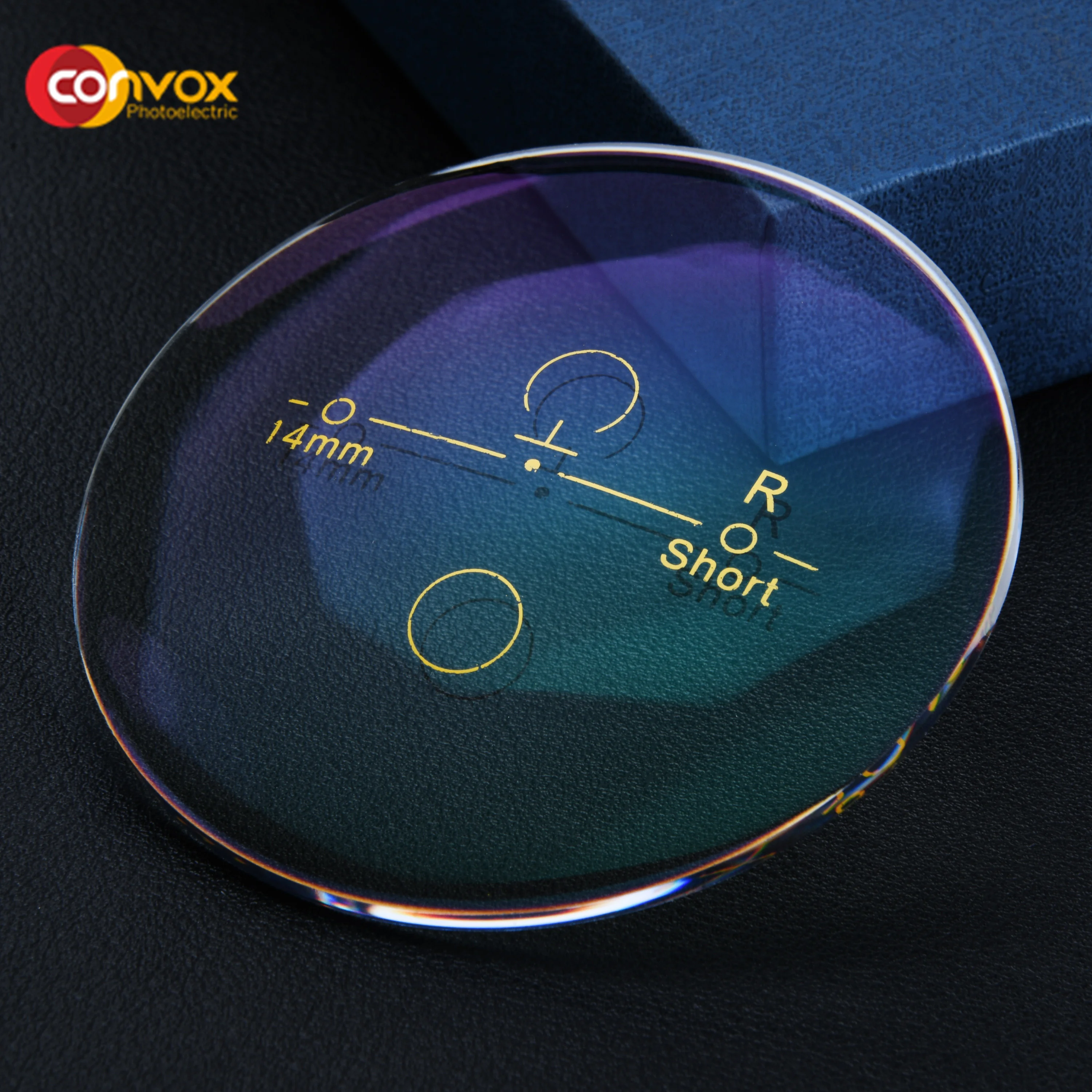 CONVOX Korean Joint Venture 1.56 Hmc Progressive Super Hydrophobic Spectacle Lentes Opticos Lenses Manufacturer