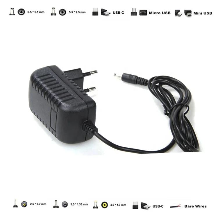 Customized  100-240V 50-60Hz Laptop Ac Adapter Power Supply Adapter 24V 1.5A For Laptop
