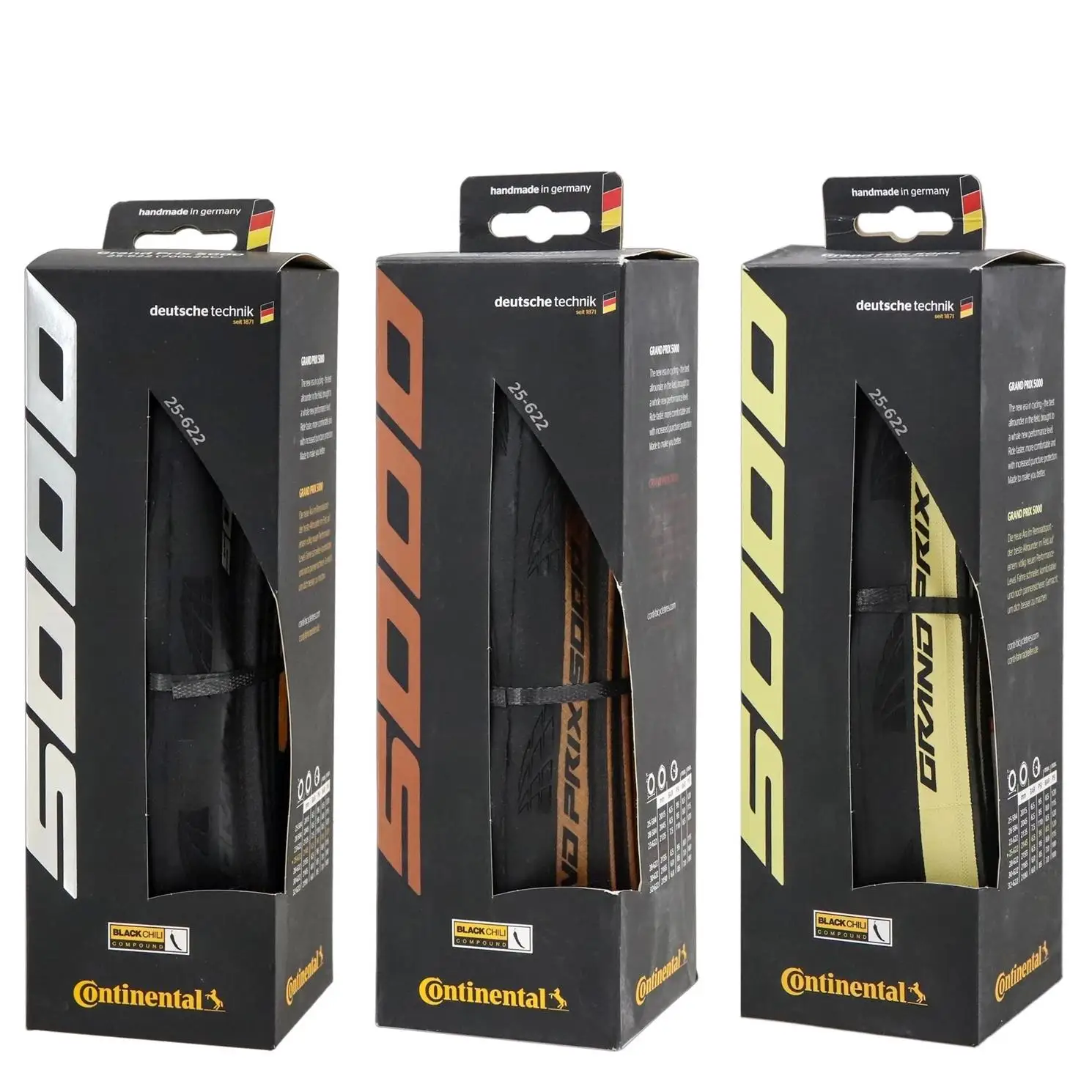 Continental Grand Prix GP5000 700 x23C/25C/28C Road Bike Clincher Foldable Tire Transparent Cream-Edition Folding Tyre