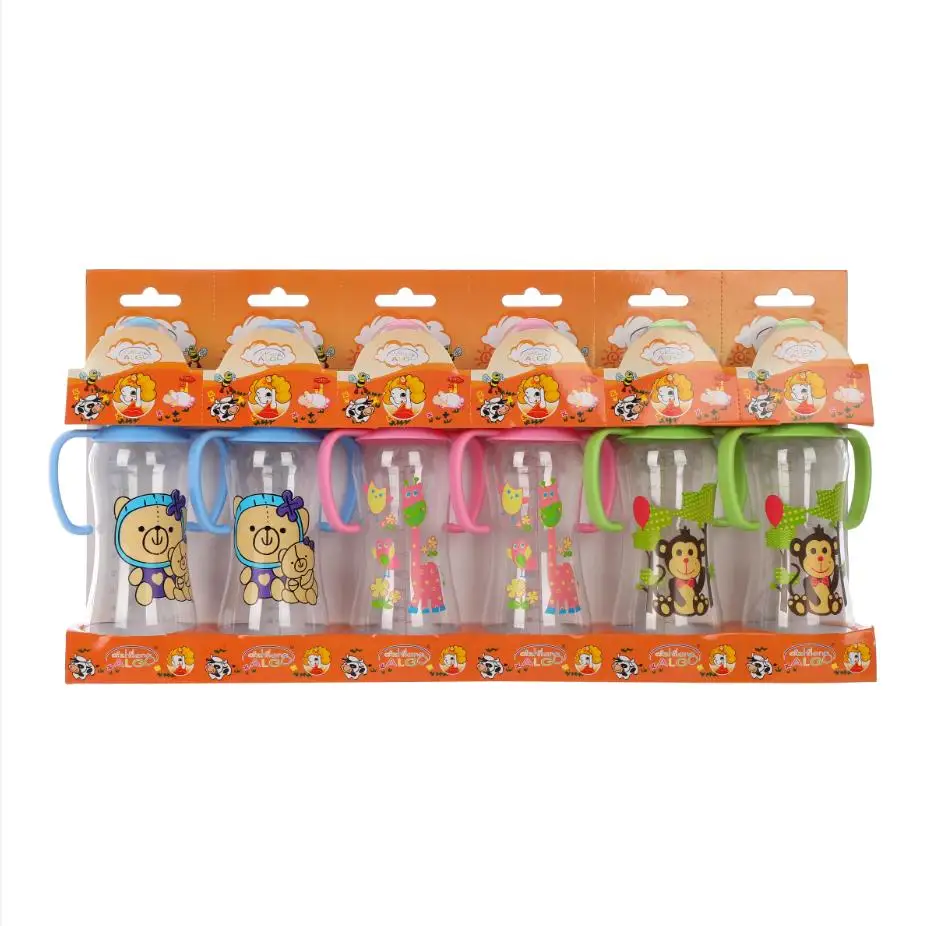 6pcs 240ml PP/PC BPA free baby feeding bottle, baby feeding set