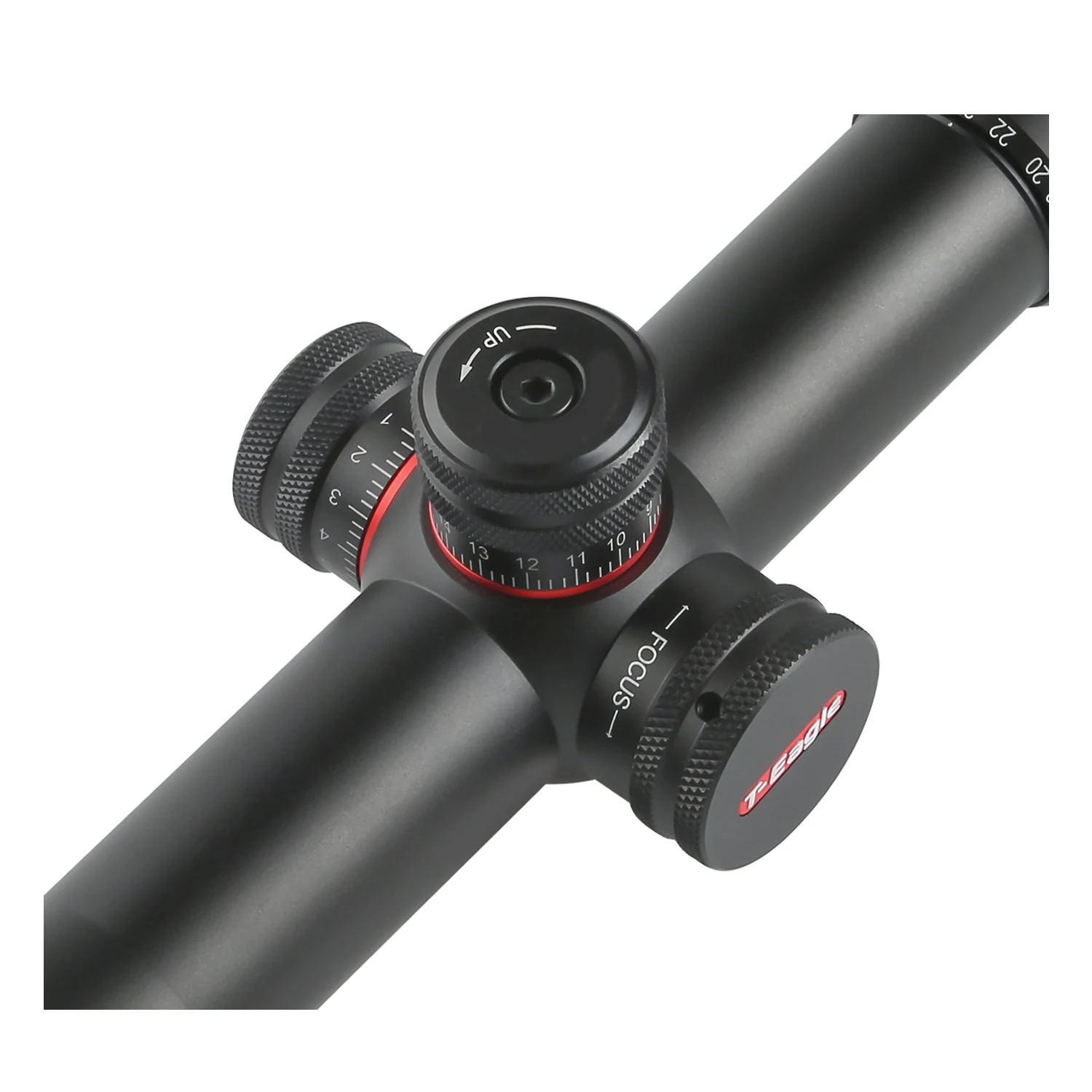 T-EAGLE R 6-24x50 Long Range Telescope No Parallax High Quality Scope Sight Miras Telescopicas Great Vision Scopes & Accessories