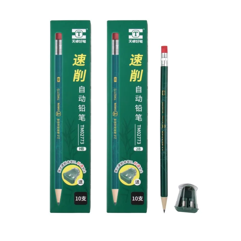 Wholesale Cheap School Office Supplies Smooth Mechanical Pencil 2.0mm HB Standard Pencil