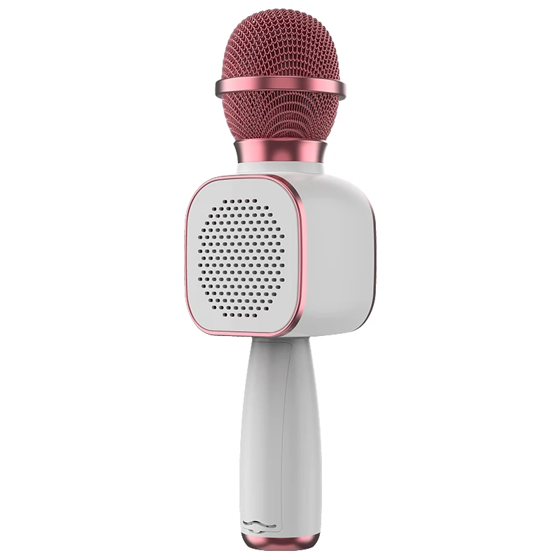 Professional Wireless Karaoke Microphones with Speaker USB Mike Condenser Micro for Kids Toys Singing Wireless Mic