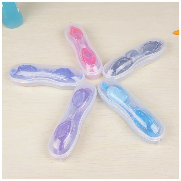 HD Waterproof Anti-fog Swimming Equipment Glasses Boys And Girls Swimming Goggles With earplugs