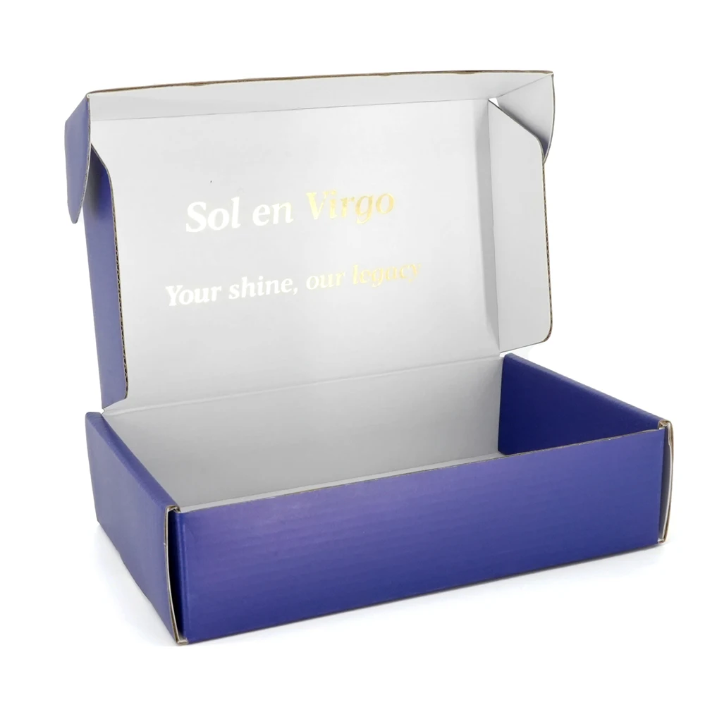 Oem Factory Custom Mailer Printed Colourful Apparel Boxes Corrugated Mailer Box Shoes Clothes Box Packaging With Logo