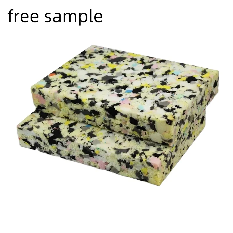 Factory Wholesale Eco-friendly Color Sponge Polyurethane Foam Rebonded Foam for mattress