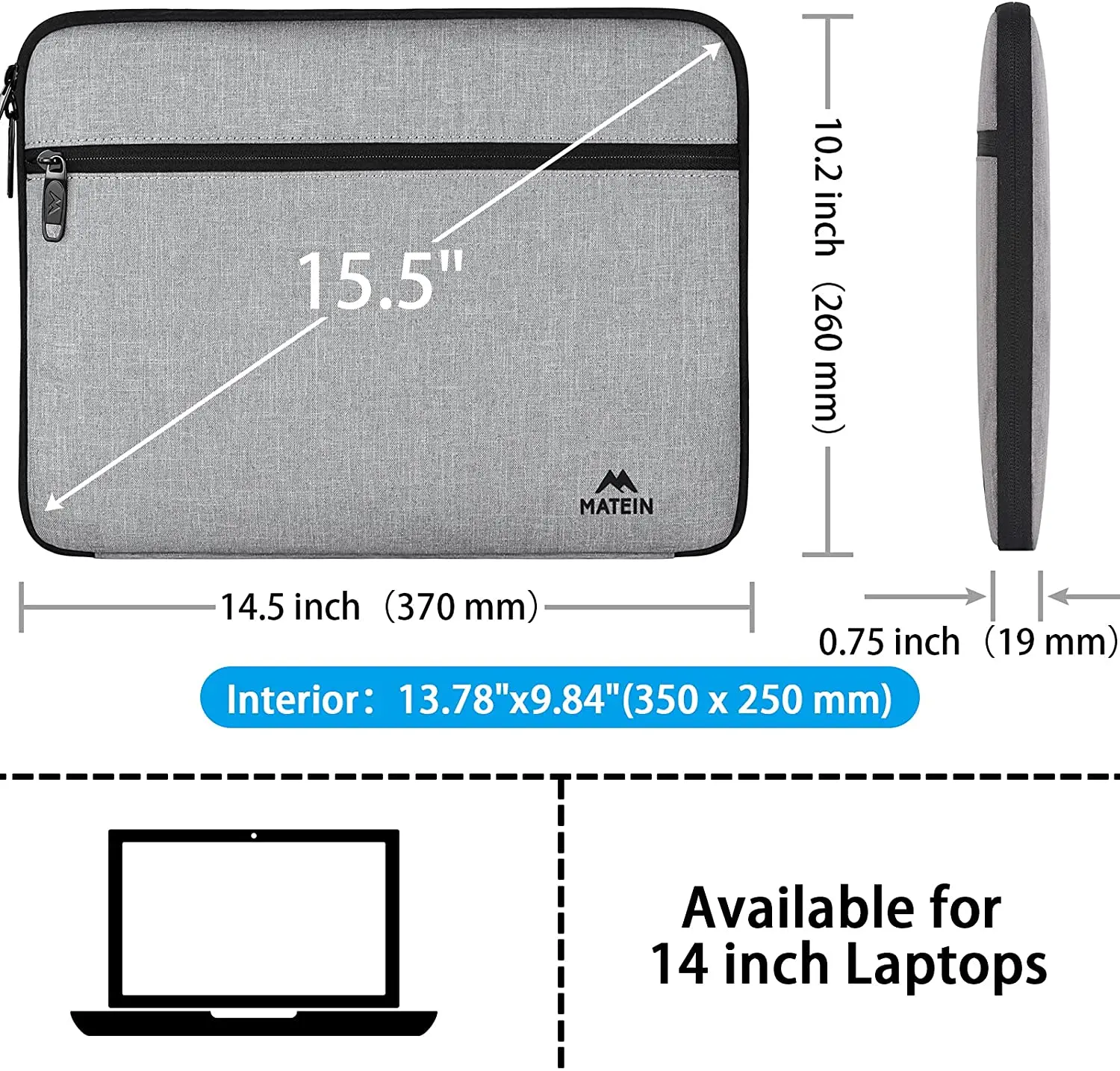 OEM Factory Price Computer Cover Portable Briefcase Case Cheap 14 Laptop Sleeve Case Bag