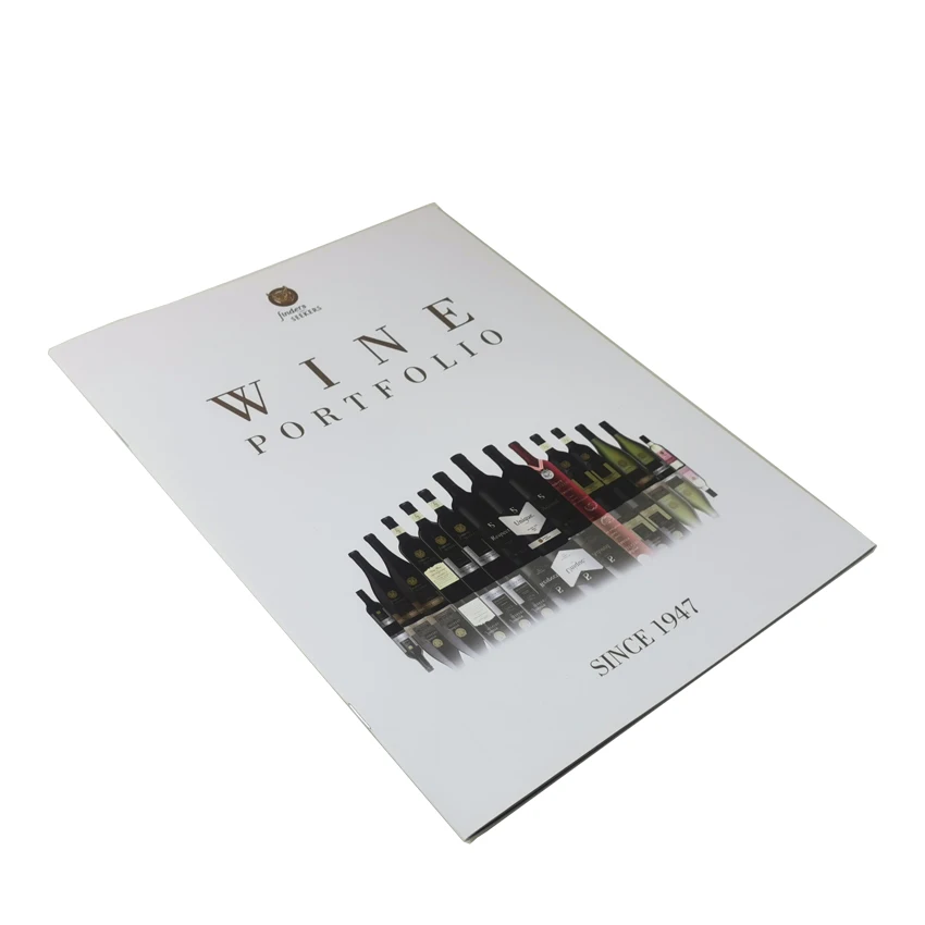 Low MOQ print on demand brochure booklet printing custom