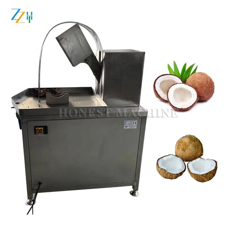 Long Service Life Coconut Cutting Machine Automatic / Coconut Half Cutter / Coconut Cutting Machine