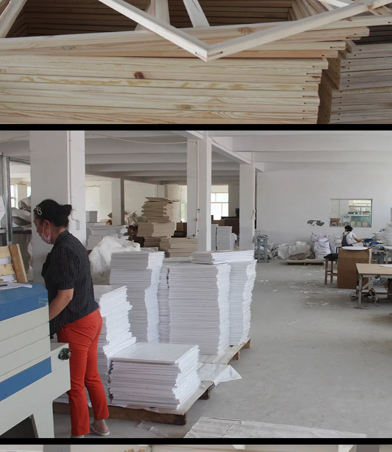 Чистая хлопковая пустая растягивающаяся картина маслом на холсте для масляной живописи и