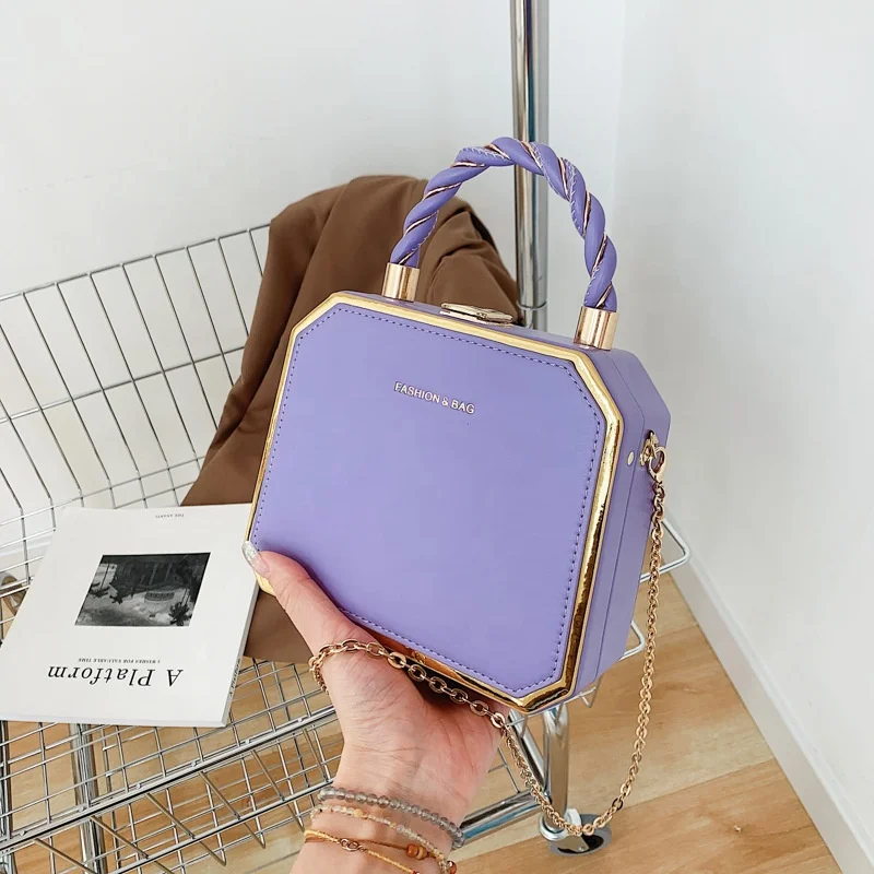 New Arrivals Luxury Bags Women Handbags Ladies Box Ladies Square Hand Bags Fashion Casual Purses