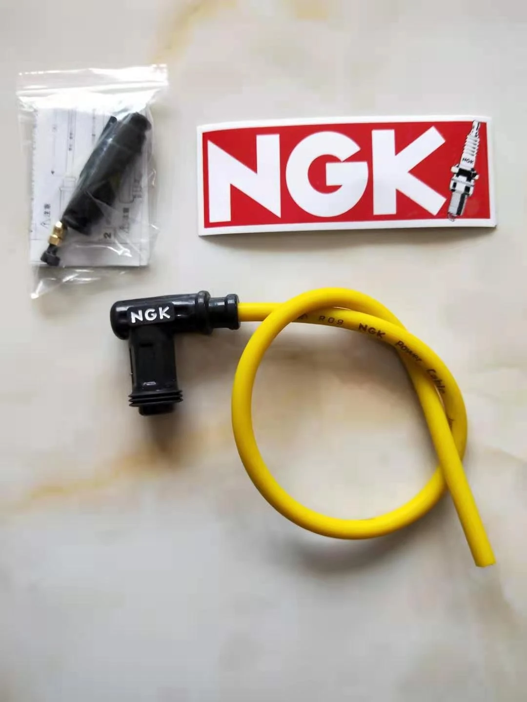 Wholesale Factory Ignition Coil Wire Set Spark Plug Cable for motorcycle