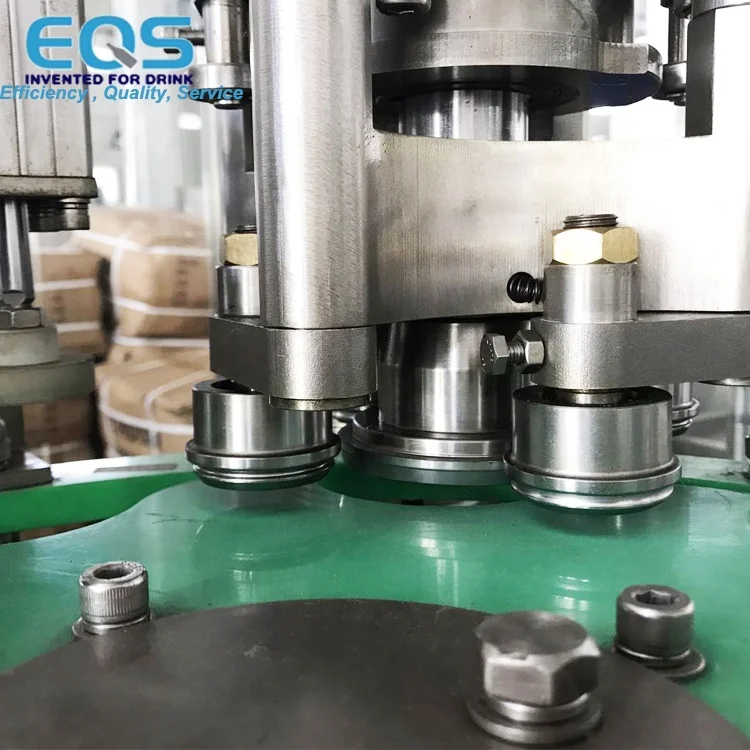 Low Oxygen Automatic Beer Can Filler For Beer Can Filling Line