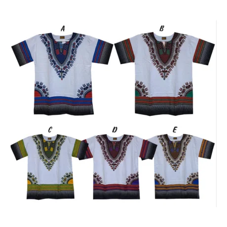 Оптовая продажа женская футболка с принтом Etnik Batik Классическая коротким рукавом для мужчин одежда из Индонезии