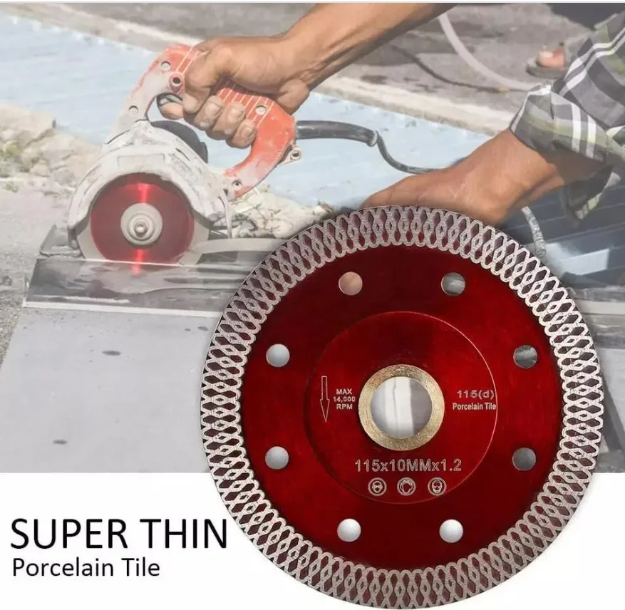 High Quality 100-350mm Custom X Mesh Dry or Wet Diamond Cutting Saw Blades for Tile Ceramic Stone and Concrete