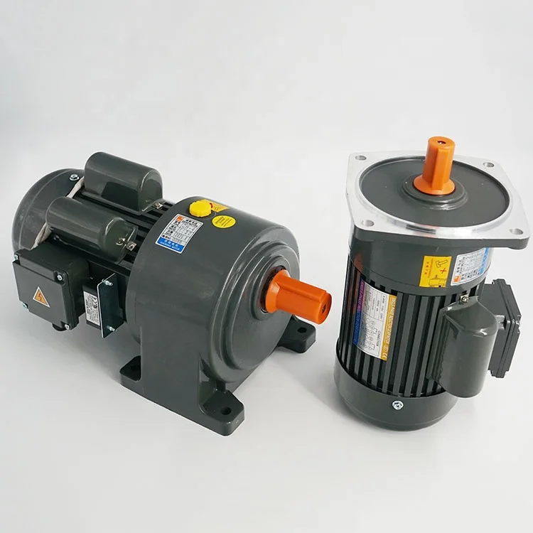 Популярный однофазный фланцевый винтовой редукторный мотор 1hp 2hp 3hp 4hp 5hp